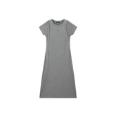 Women's Sporty Layered-Look T-Shirt Dress